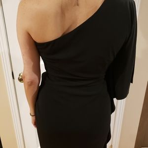 One shoulder dress Calvin Klein